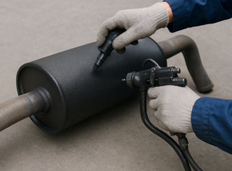Silencer Coating – Services - Image 1